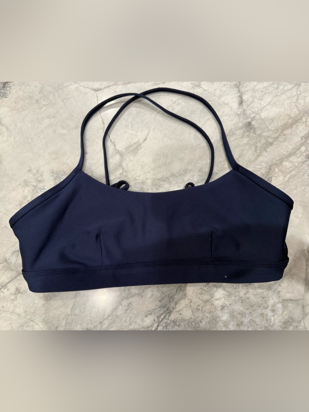 ALO Airlift Intrigue Sports Bra - Navy